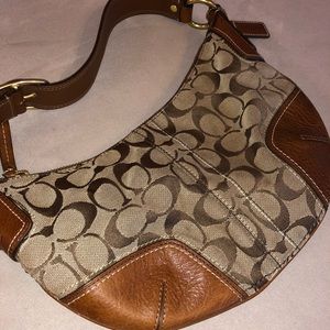 Coach Monogram Shoulder Bag